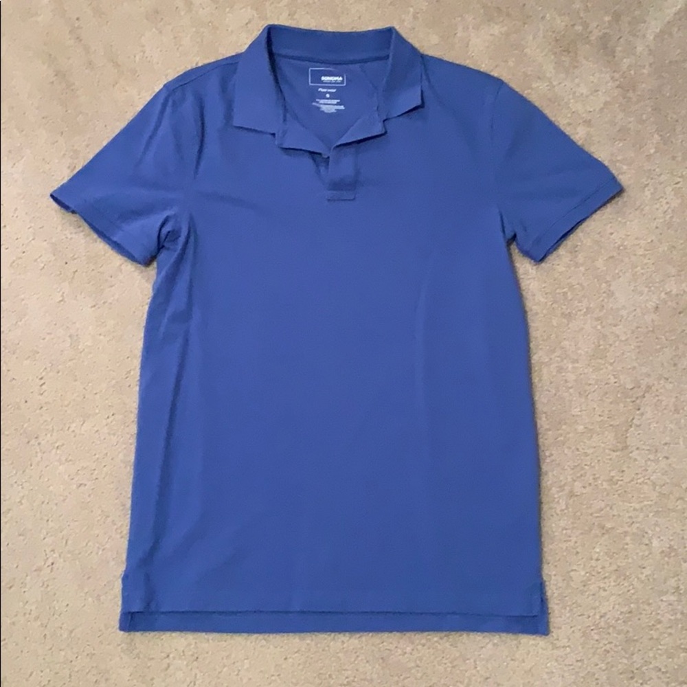 Blue Sonoma polo shirt